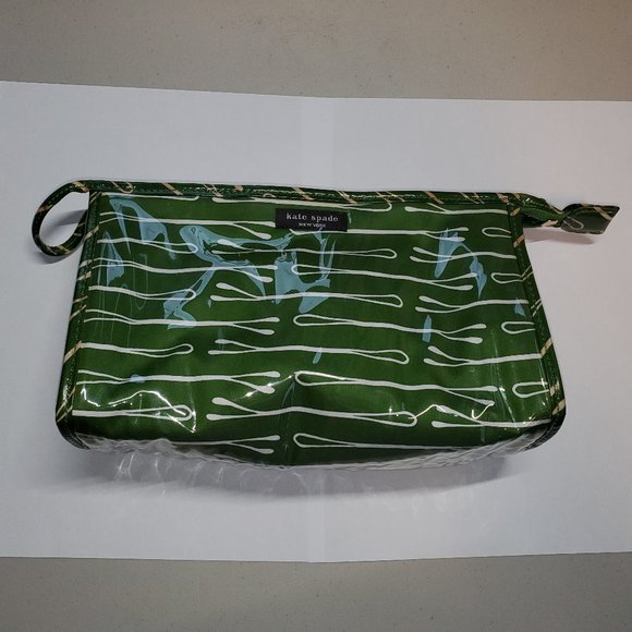 kate spade Makeup Kate Spade Makeup Case Green Bobbypin Poshmark